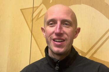 Dan Muse, Penguins, on Nick Bonino playing goal