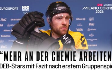 "Weiß nicht, ob es geil war" – DEB-Stars nach erstem Sieg zufrieden | Olympia 2026 | Eishockey
