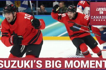 Suzuki: Montreal Canadiens Star DELIVERS Heroic Olympic Moment, Nick Suzuki SAVES Canada