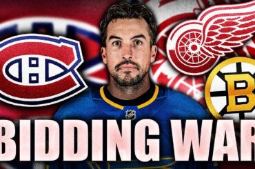 HUGE RED WINGS, HABS & BRUINS TRADE UPDATE: BIDDING WAR FOR JUSTIN FAULK IS GOING CRAZY