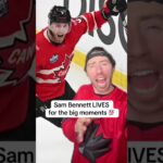 Sam Bennett revealed why he DIDN’T play in the Quarter-Finals 😧🇨🇦