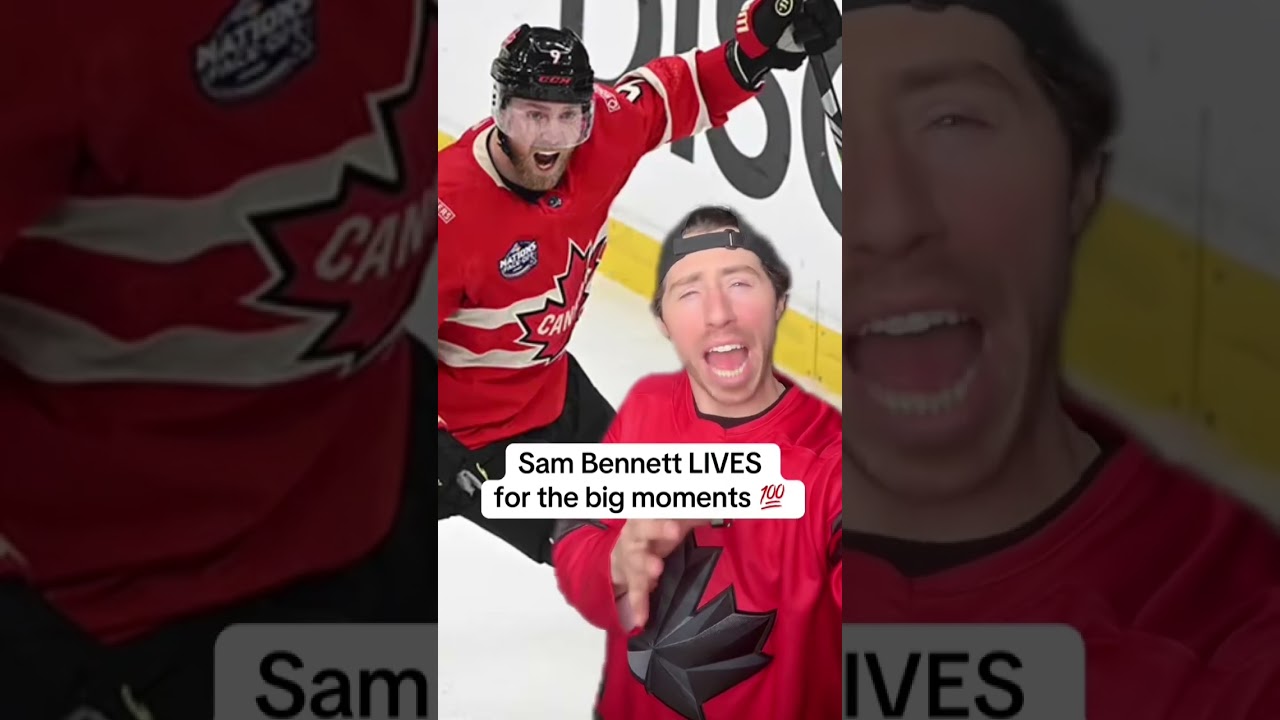 Sam Bennett revealed why he DIDN’T play in the Quarter-Finals 😧🇨🇦