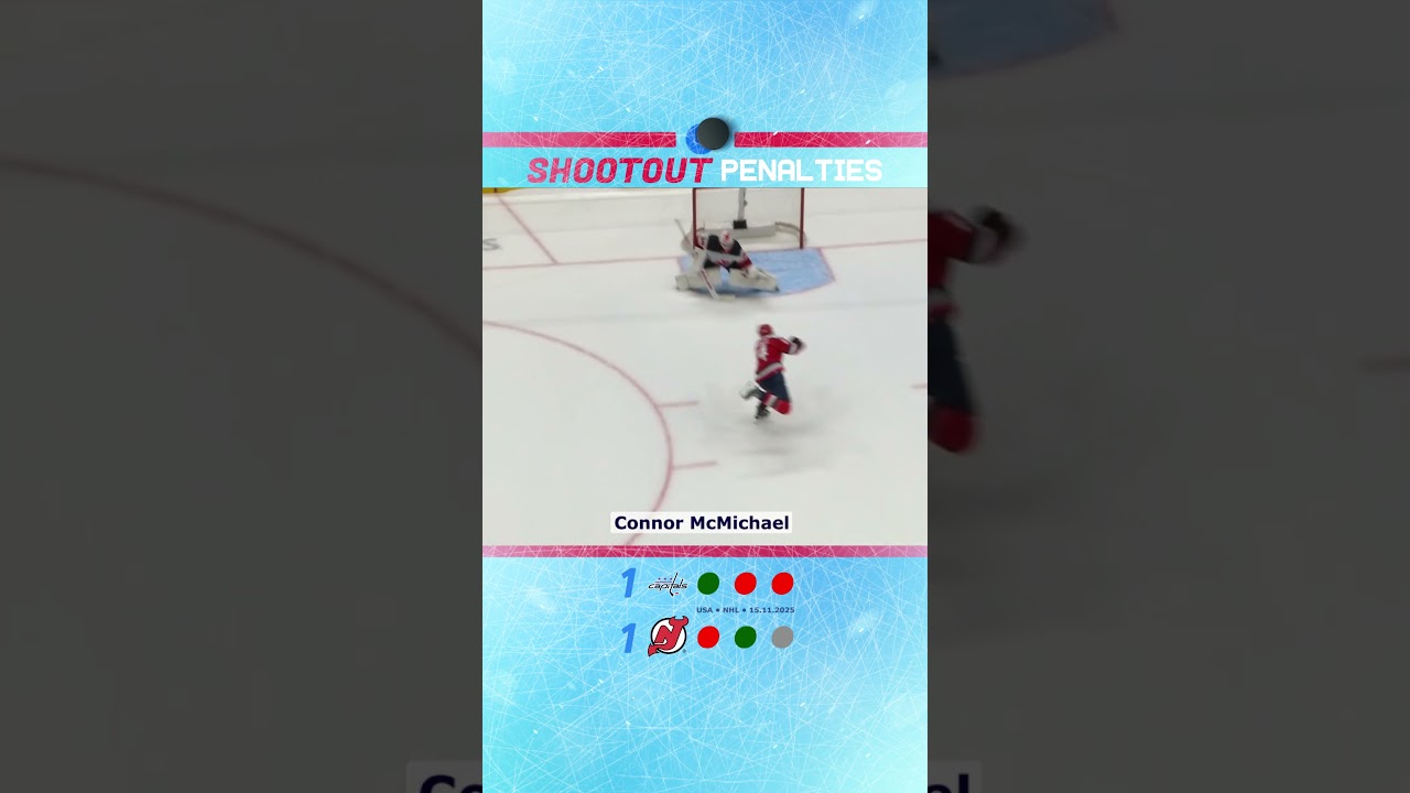 OVI MISSES, NEMEC WINS IT! 🚨 Capitals vs Devils Shootout