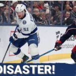 DISASTER: Lightning Point Streak CRUSHED By Blue Jackets | D'Astous, Cernak, Goncalves Injured