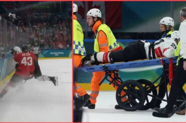 Heartbreaking Injury 💔 Kevin Fiala Stretchered Off After Scary Hit Vs Canada 🇨🇦🇨🇭