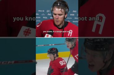 Connor McDavid says the team always had an underlying belief they'd win #milanocortina2026