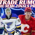 NHL Trade Rumours - Canucks, Flames, NYR, Blues, Knoblaunch on Hot Seat? Olympic Semi-Final Preview