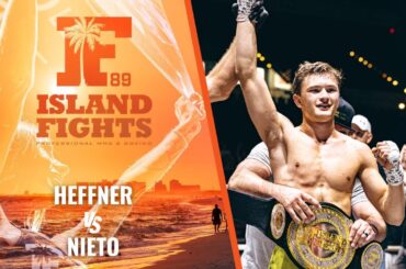 19-Year-Old Phenom Matt Heffner Battles Nieto for Flyweight Title | Island Fights 89 Full Fight