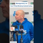 Jim Montgomery with an update on Philip Broberg