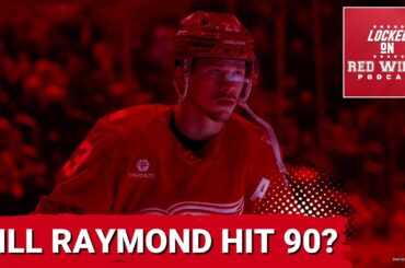 Can Lucas Raymond hit 90 points? | Checking preseason predictions with The Grind Line Podcast