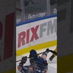 Sebastian Strandberg skadad (Växjö Lakers HC mot Luleå HF i Vida Arena i SHL i Sverige) (#Shorts)