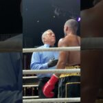 Craig Parker cut in his fight against Dionardo Minor for the NBA championship belt. #boxing #sports