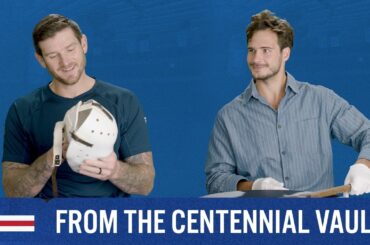 Igor Shesterkin & Jonathan Quick React to Old Hockey Equipment: From the Centennial Vault | Part 2