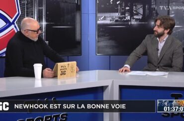 «JiC» : Alex Newhook est sur la bonne voie