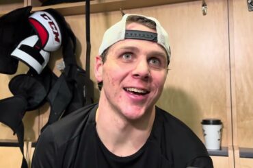 Blake Lizotte, Penguins, on becoming father