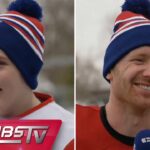 Hutson and Matheson address the media at the outdoor practice | FULL PRESS CONFERENCES