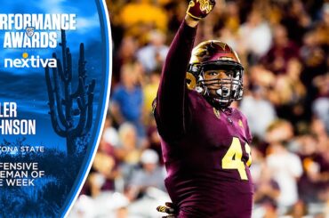 Arizona State's Tyler Johnson named Pac-12 Defensive Lineman of the Week