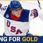 Tage Thompson SCORES AGAIN, but also gets hurt as USA will go for GOLD against Canada
