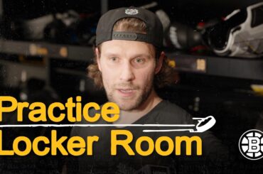 Zacha updates his injury, Geekie talks about the NHL break & Michael DiPietro skates in Boston.