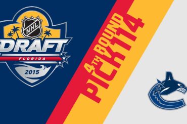 Dmitry Zhukenov drafted by Vancouver Canucks (NHL Draft)