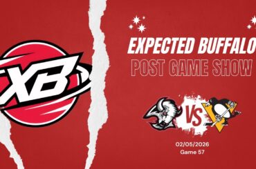 Expected Buffalo Postgame Show - Sabres vs Penguins | Game 57