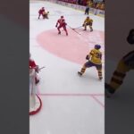 Snyggt mål av Victor Eklund (Djurgården Hockey mot Timrå IK i SCA Arena i SHL i Sverige) (#Shorts)