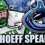 HUGE CANUCKS NEWS: KEATON VERHOEFF SPEAKS OUT ON GETTING DRAFTED BY VANCOUVER