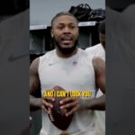 Josh Jacobs' emotional locker room speech after a win
