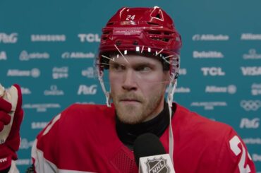 Ehlers: "We were in it" for most of the game vs. the US 🇩🇰