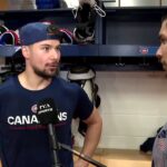 «Il est dangereux pour l'autre équipe» - Alexandre Carrier à propos d'Arber Xhekaj