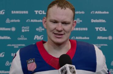 Brady Tkachuk on rematch with Canada for Gold