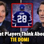 When NHL Players Were Asked About TIE DOMI