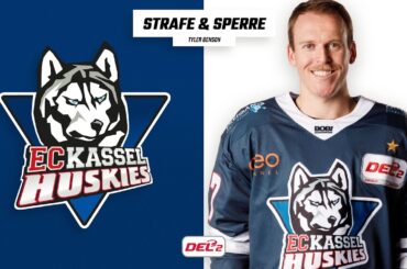 DEL2 | 3 Spiele Sperre für Tyler Benson | EC Kassel Huskies