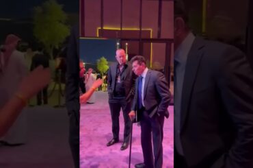 Vince McMahon and The Undertaker in Saudi Arabia