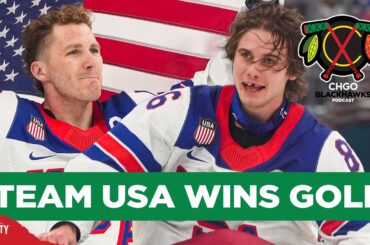 OLYMPIC POSTGAME: Team USA Defeats Canada to Win GOLD in the 2026 Olympics | CHGO Blackhawks