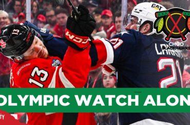 USA vs Canada: Gold Medal Olympic Watch Along | CHGO Blackhawks