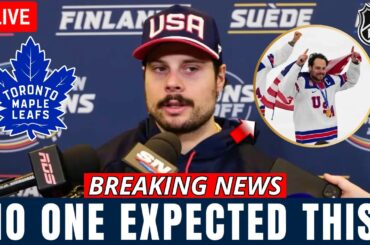 "THIS IS FOR THE LEAFS!" – LOOK WHAT AUSTON MATTHEWS SAID AFTER USA WINS THE OLYMPIC GOLD MEDAL!