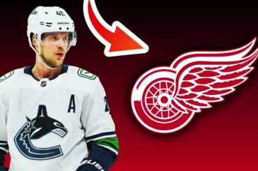 Vancouver Canucks TRADING Elias Pettersson To Detroit Red Wings? | NHL Trade Rumors