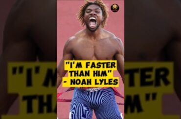 Is Noah Lyles Faster Than Usain Bolt? #shorts #sprinter #noahlyles