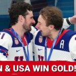 DYLAN LARKIN AND TEAM USA BEAT CANADA IN OT, WIN FIRST OLYMPIC GOLD IN 46 YEARS