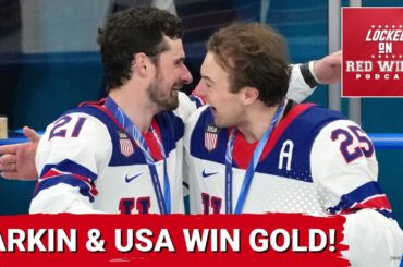 DYLAN LARKIN AND TEAM USA BEAT CANADA IN OT, WIN FIRST OLYMPIC GOLD IN 46 YEARS