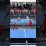 Ben Johns finds an incredible pickleball forehand 💪 Perfect shot 🙏