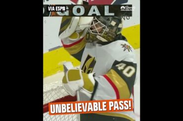 Trever Zegras scores off a perfect pass from Travis Sanheim to tie Flyers vs Golden Knights