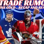 NHL Trade Rumours- Leafs, Flames, Sens, Panthers Selling? USA Wins Gold Over Canada Recap & Reaction