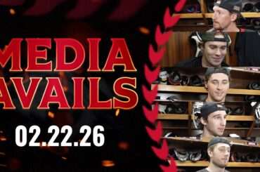 Shane Pinto, Tyler Kleven, Ridly Greig, Dylan Cozens, Thomas Chabot Media Availability