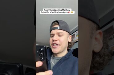 Team Canada calling Schaeffer after Morrissey injury 😂🇨🇦 #hockey #canada #olympics