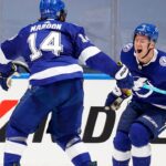 Palat wins Game 2 for Lightning in OT