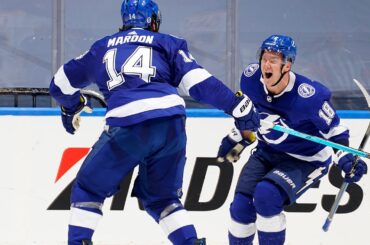 Palat wins Game 2 for Lightning in OT