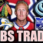 FOUR MORE PATRIK LAINE TRADE DESTINATIONS: MONTREAL CANADIENS NEWS & RUMOURS