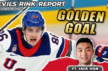 GOLDEN GOAL: Why Jack Hughes NEEDED the Olympics --- Jack Han Explains | Devils Rink Report